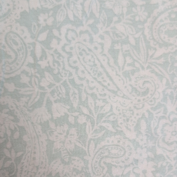 Vera Bradley Pastel Mint Green Patterned Pajama Top - Picture 3 of 5